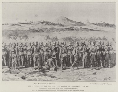 Nuestro éxito en Sudán, la batalla de Omdurman, 6:30 am de William Barnes Wollen